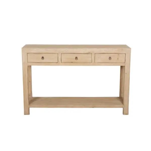 Console Table 3 Tiroirs orme ancien