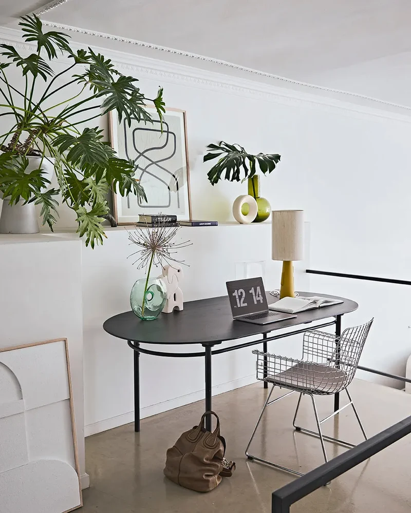 Chaise hk Living Metal Wire avec Accoudoirs