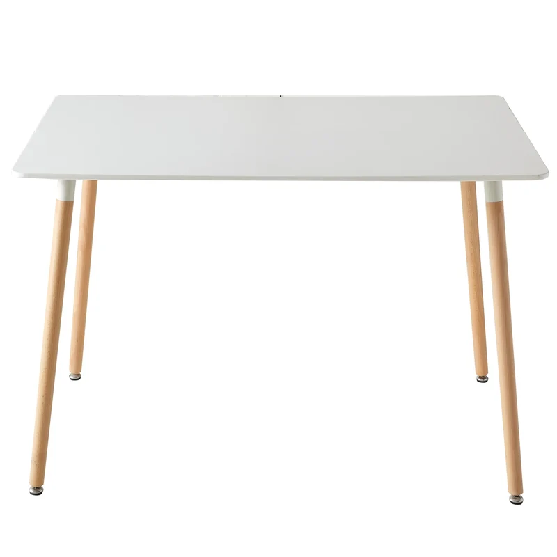 Table basse Gaëlle — finition blanche, bois, style nordique, ronde