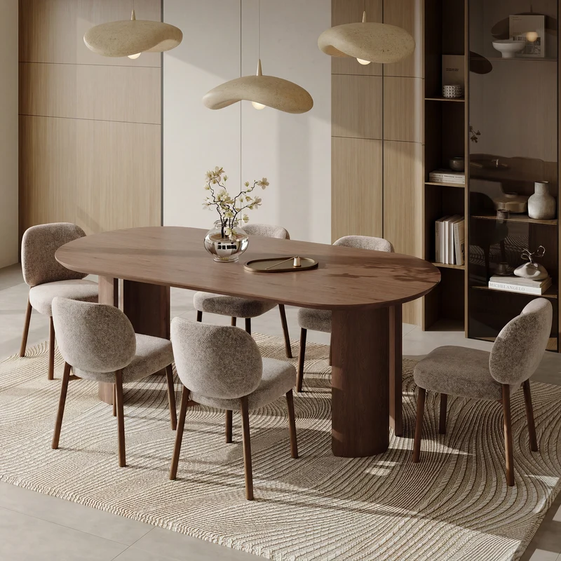 Lot de 2 chaises LEA velours texturé