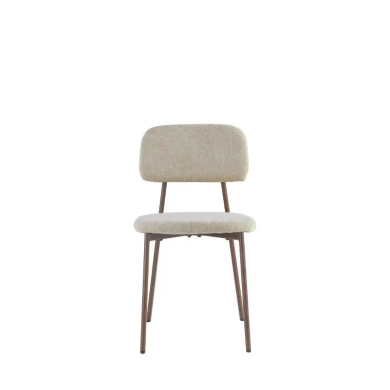 Chaises salle à manger – Pieds effet noyer – Lots de 2/4/6 – Azra