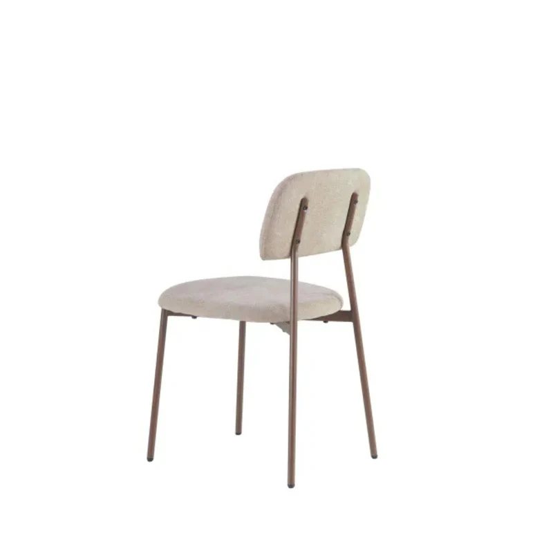 Chaises salle à manger – Pieds effet noyer – Lots de 2/4/6 – Azra