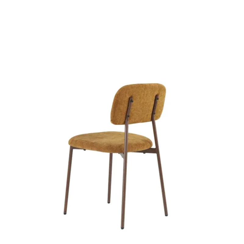 Chaises salle à manger – Pieds effet noyer – Lots de 2/4/6 – Azra