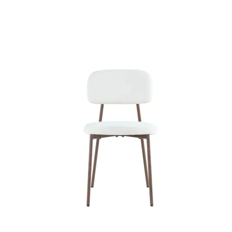 Chaises salle à manger – Pieds effet noyer – Lots de 2/4/6 – Azra