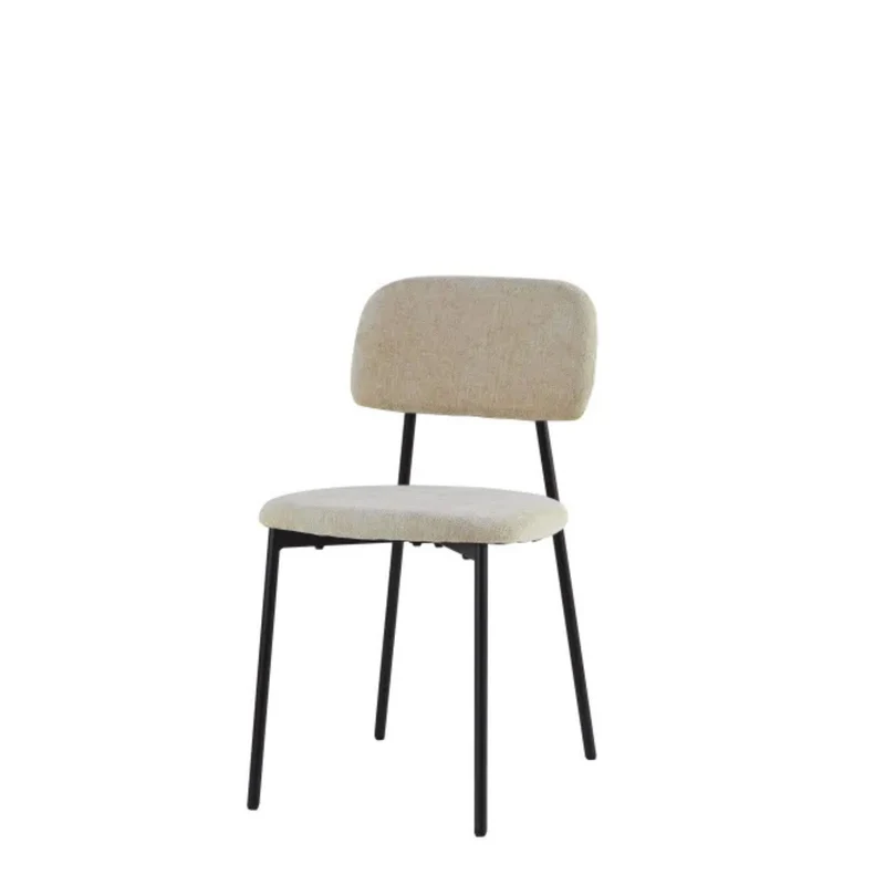 Chaises salle à manger – Pieds effet noyer – Lots de 2/4/6 – Azra