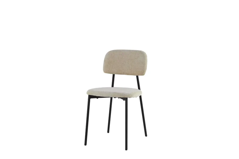 Chaises salle à manger – Pieds effet noyer – Lots de 2/4/6 – Azra