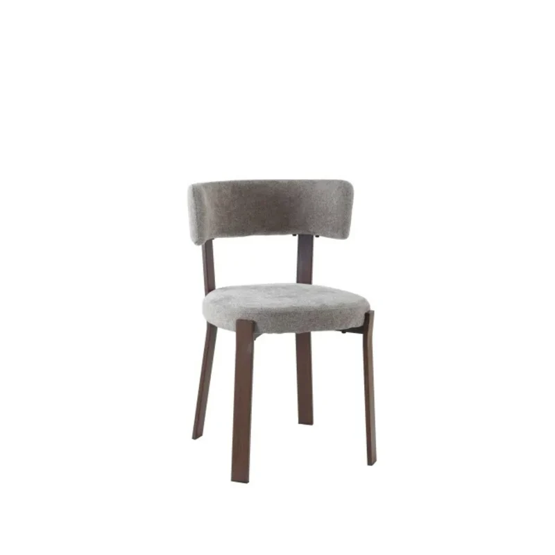 Chaises salle à manger – Pieds effet noyer – Lots de 2/4/6 – Nordik