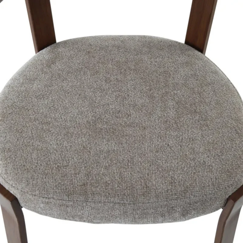 Chaises salle à manger – Pieds effet noyer – Lots de 2/4/6 – Nordik