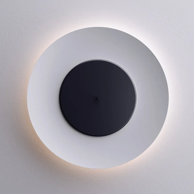 Lunaire - Applique murale - Blanc-Noir