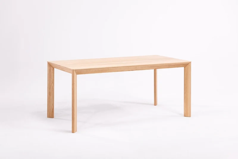 Table de salle à manger fixe en chêne massif DITA | VESKOR