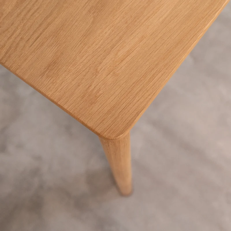 Table de salle à manger fixe en chêne massif DITA | VESKOR