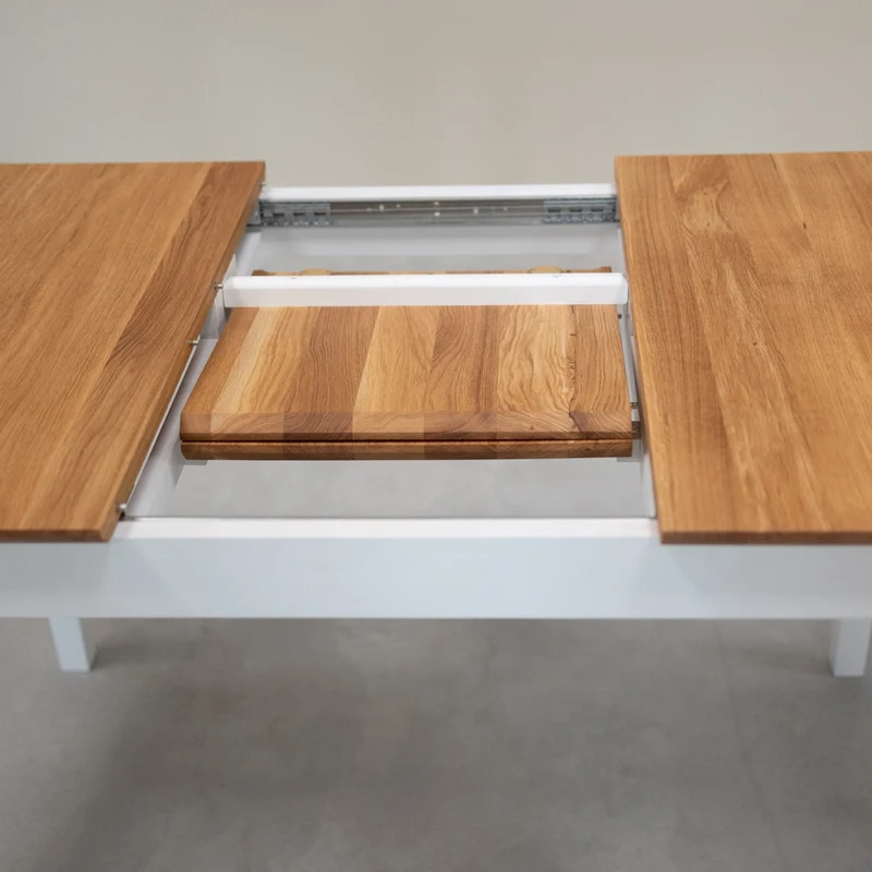 Table à manger extensible en bois massif Lausanne | NordicStory
