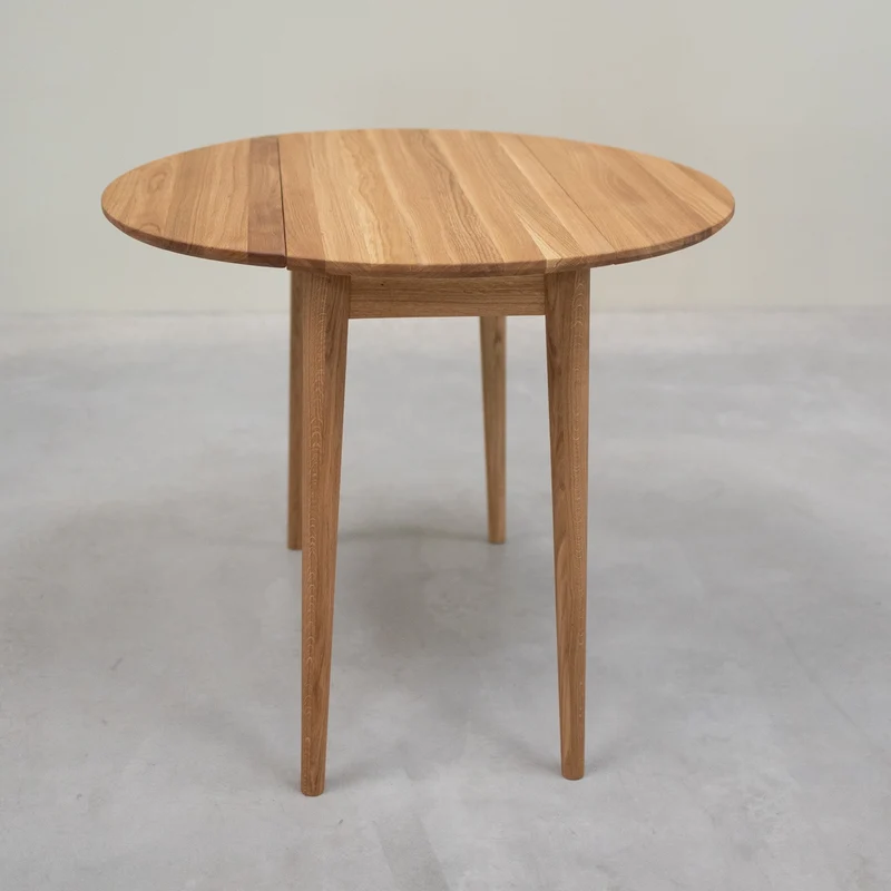 Table de salle à manger à rallonges en chêne massif LUNA | NordicStory