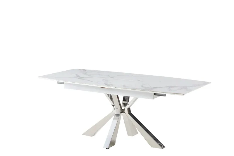 Table à manger- Extensible - Céramique marbre - Spike