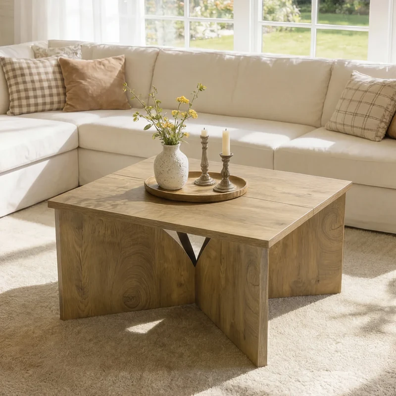 Table basse Zoé — carrée