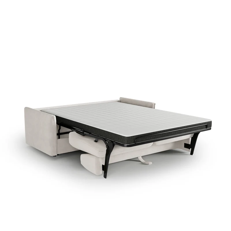Canapé convertible express matelas Dunlopillo 160cm ELVI Velours