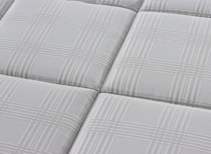 Matelas hybride ressorts ensachés 140 x 190 cm épaisseur 34 cm SIMON
