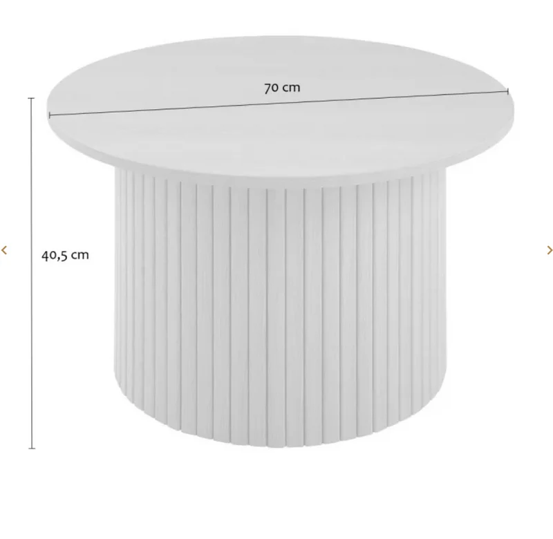 Table basse Olie