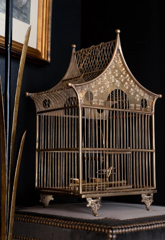 Nara Cage en laiton