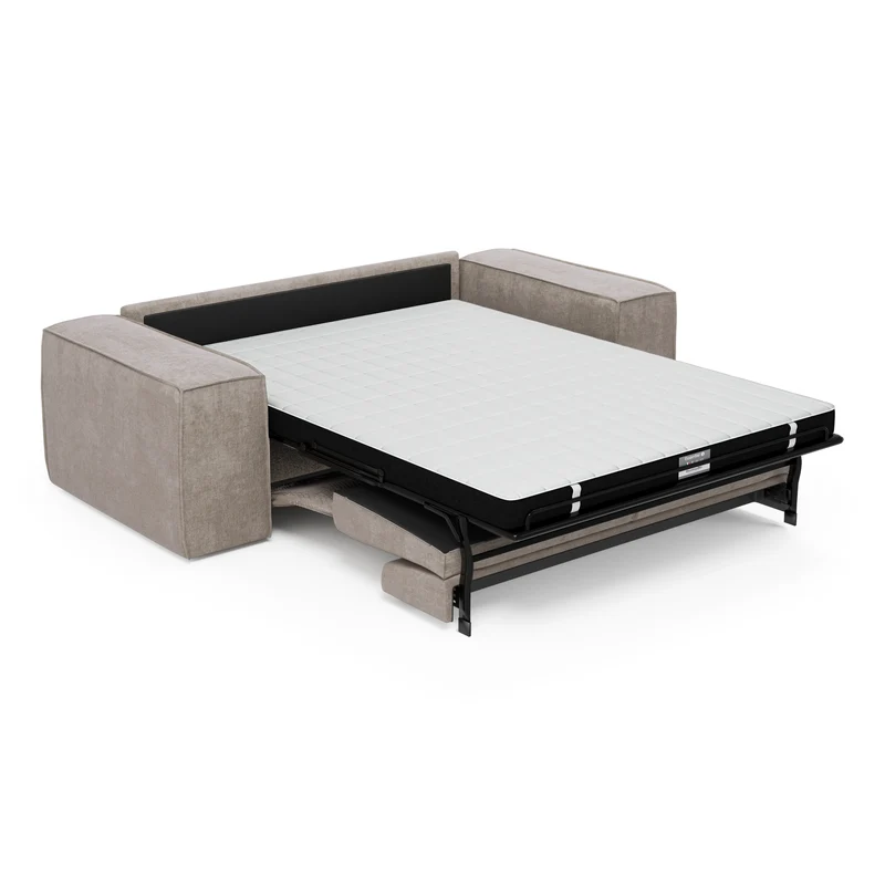 Canapé convertible express matelas 140cm RUBY Velours