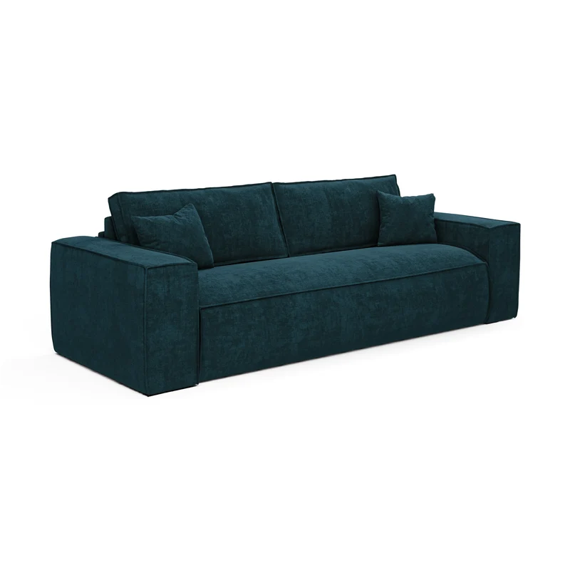 Canapé convertible express matelas 140cm RUBY Velours