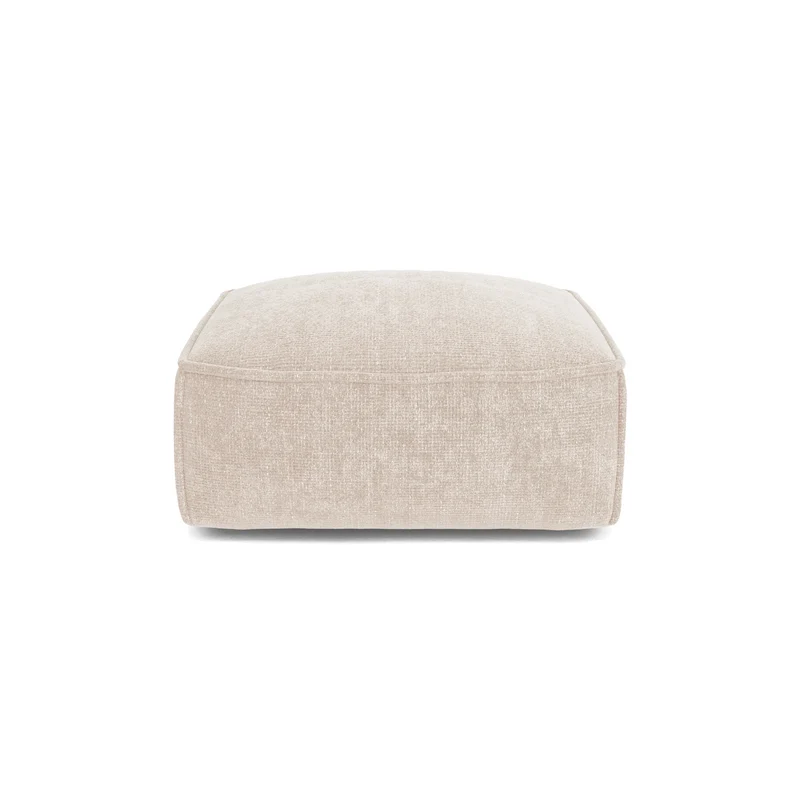 Pouf LIAM velours tramé