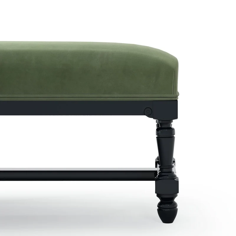 Ecouen Banc patine Ebène Grand Modèle
