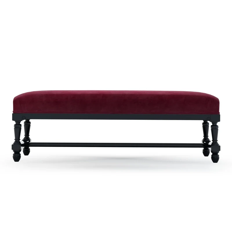 Ecouen Banc patine Ebène Grand Modèle