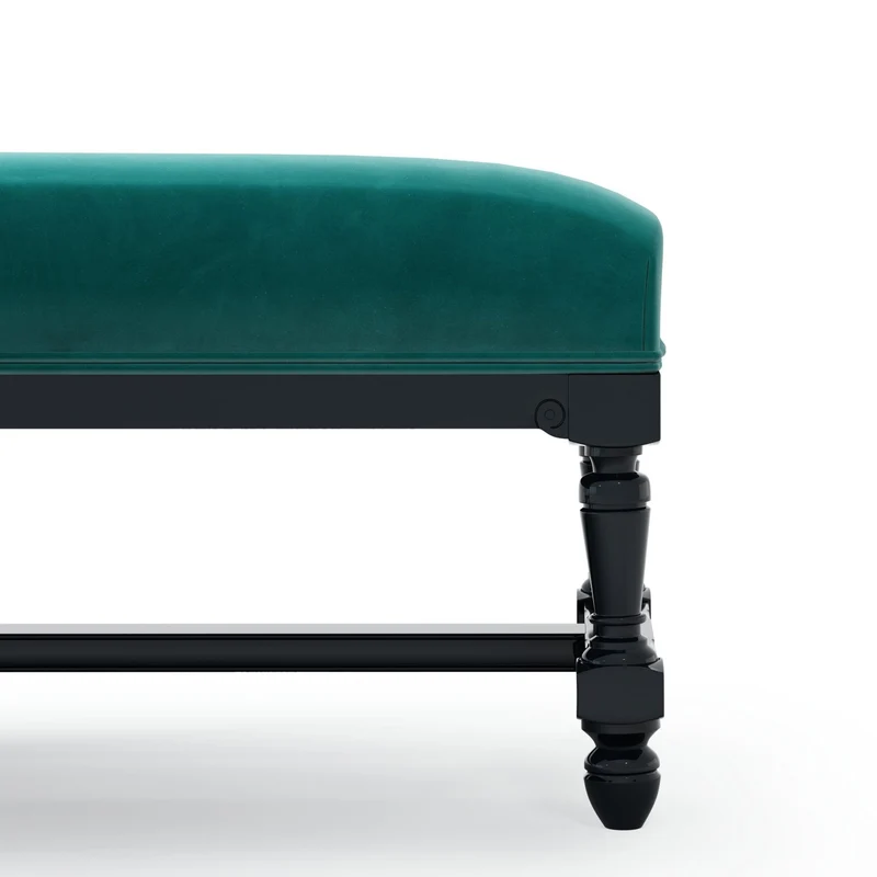 Ecouen Banc patine Ebène Grand Modèle