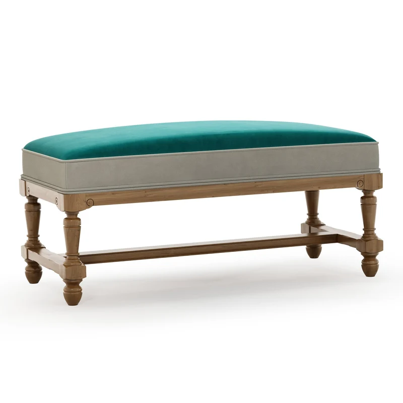 Ecouen Banc plat patine Brienne Petit Modèle