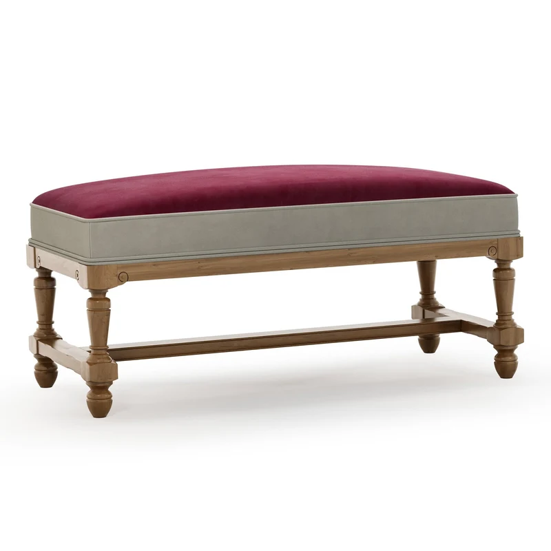 Ecouen Banc plat patine Brienne Petit Modèle