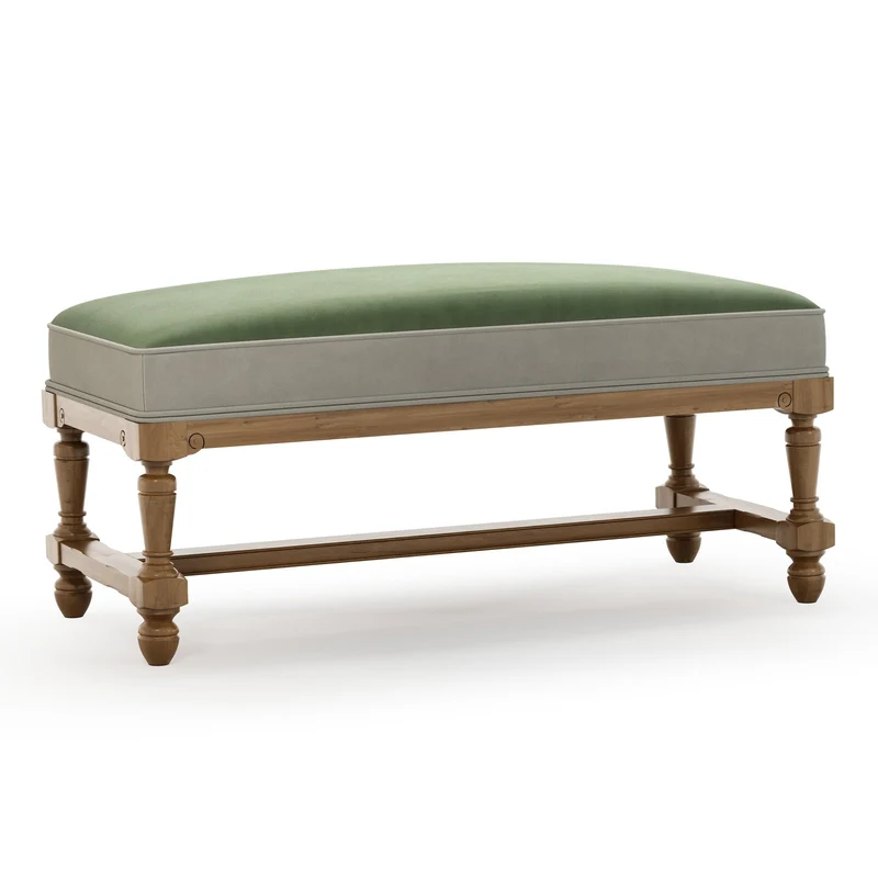 Ecouen Banc plat patine Brienne Petit Modèle