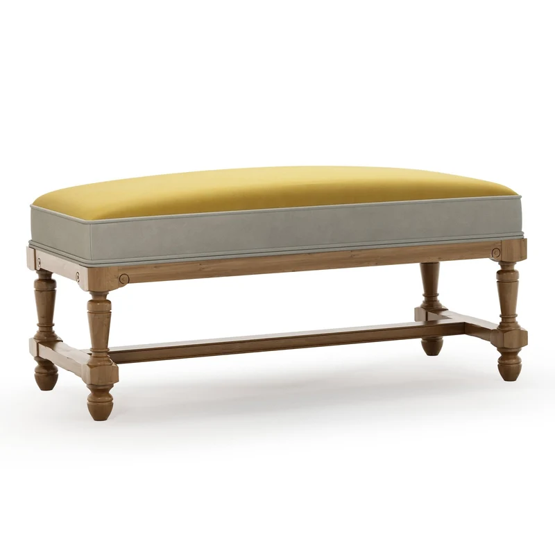 Ecouen Banc plat patine Brienne Petit Modèle
