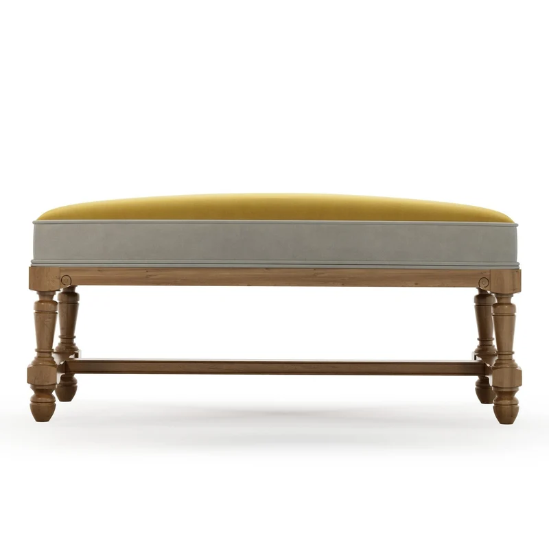 Ecouen Banc plat patine Brienne Petit Modèle