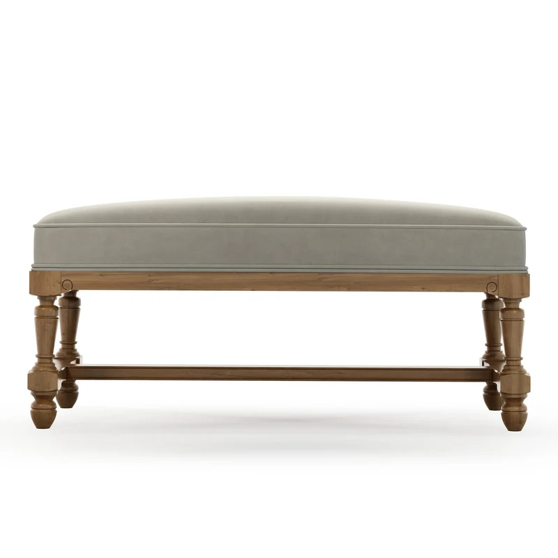 Ecouen Banc plat patine Brienne Petit Modèle