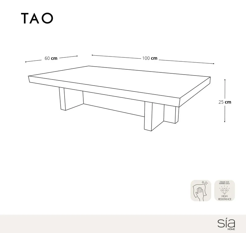 Table basse TAO 100cm