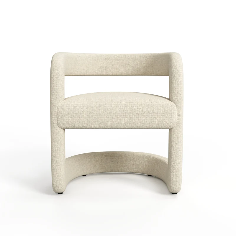 Lot de 2 chaises KLAY velours chenillé