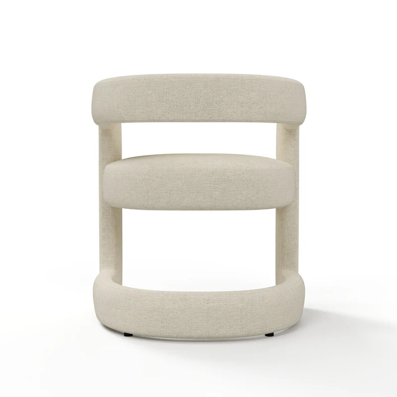 Lot de 2 chaises KLAY velours chenillé