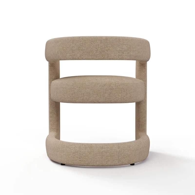 Lot de 2 chaises KLAY velours chenillé
