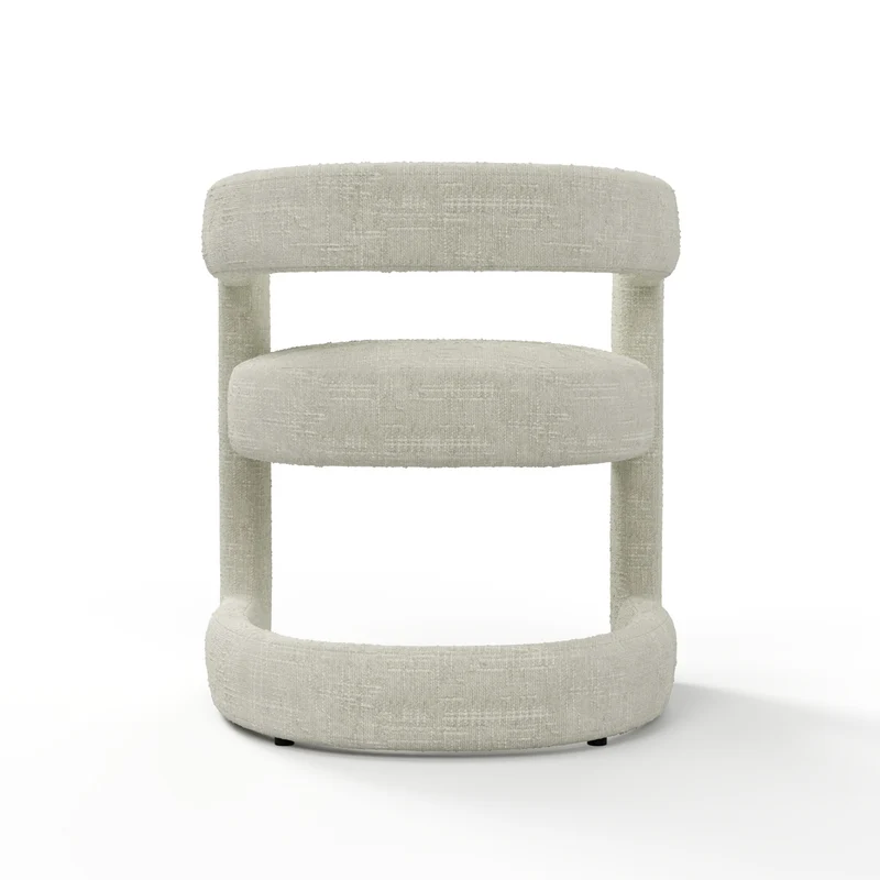 Lot de 2 chaises KLAY velours tramé