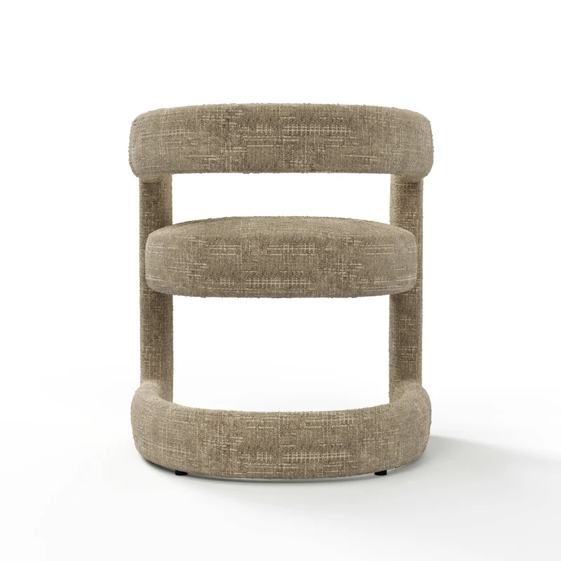 Lot de 2 chaises KLAY velours tramé