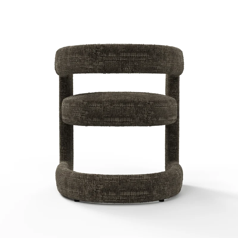 Lot de 2 chaises KLAY velours tramé