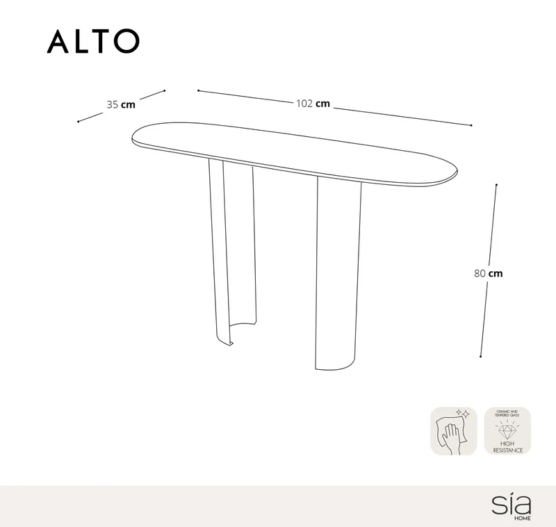 Console ALTO 120cm