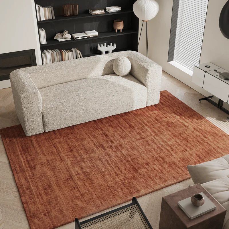 Tapis rectangulaire Nate Viscose 200x300cm