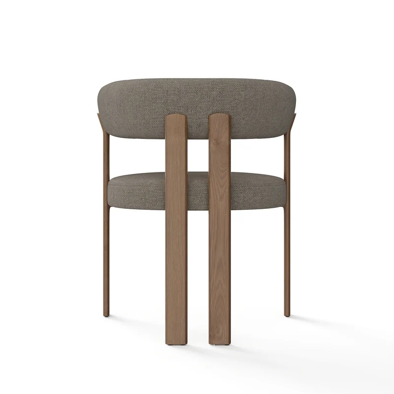 Lot de 2 petits fauteuils OREN velours chenillé