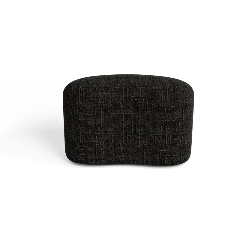 Pouf OVO 60cm velours tramé