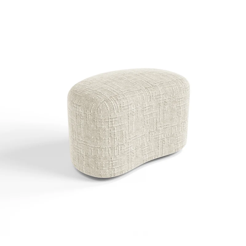 Pouf OVO 60cm velours tramé