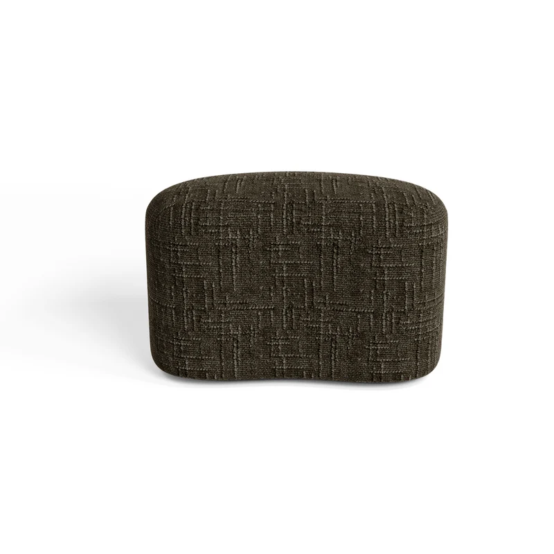 Pouf OVO 60cm velours tramé