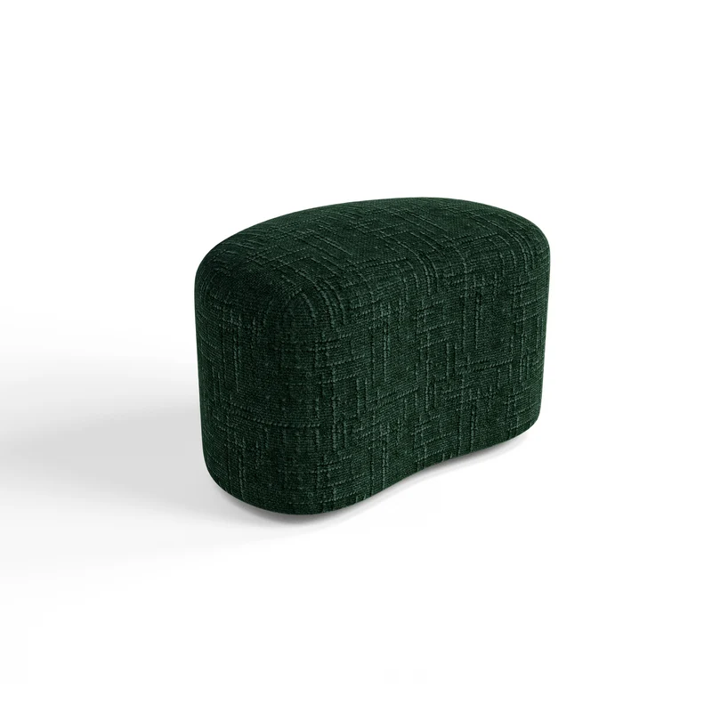 Pouf OVO 60cm velours tramé
