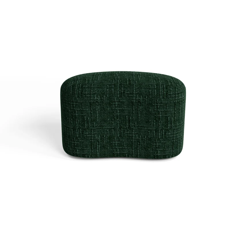 Pouf OVO 60cm velours tramé